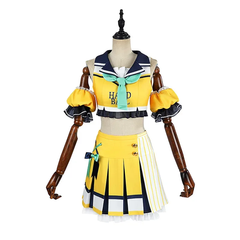 

Love Live Cheer Girl Cheerleaders 9 Characters Kousaka Honoka Minami Kotori Sonoda Umi Ayase Eli Outfits Anime Cosplay Costumes