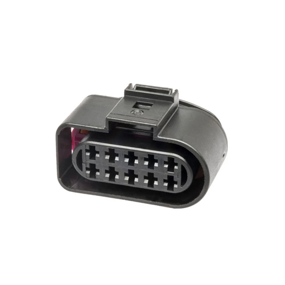 10 Pin Car Waterproof Connector Auto Electrical Halogen Headlight Plug Lamp Connector 1J0973835 1J0973735 For VW Audi Magotan