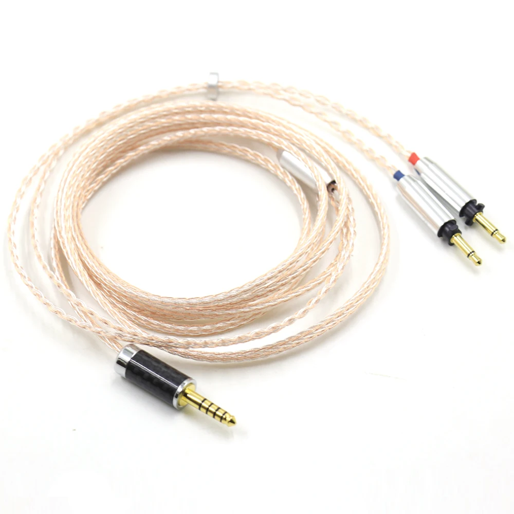 16Cores UPOCC Single Crystal Copper Silver Mixed Headphone Upgrade Replace Cable for Final SONOROUS IV VI VIII X Cord