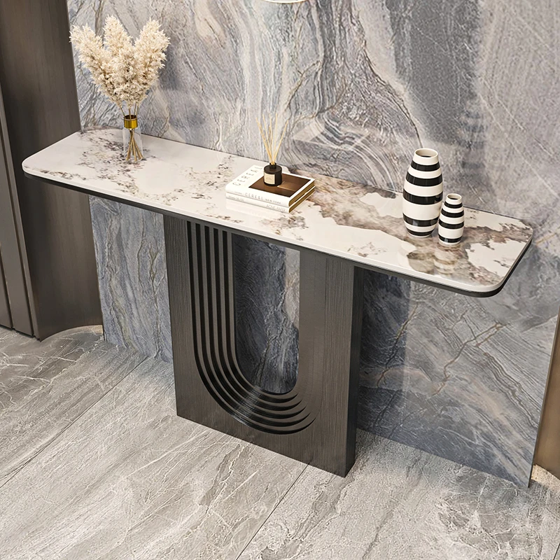 Nordic Style Entryways Table Minimalist Space Saving Drawer Console Tables European Elegant Konsolentisch Living Room Furniture