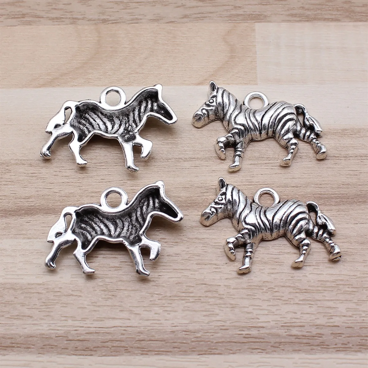 IFOCUS 10pcs/Lot Horse Charms For DIY Jewelry Making Zinc Alloy 30x20mm/1.18x0.79inch