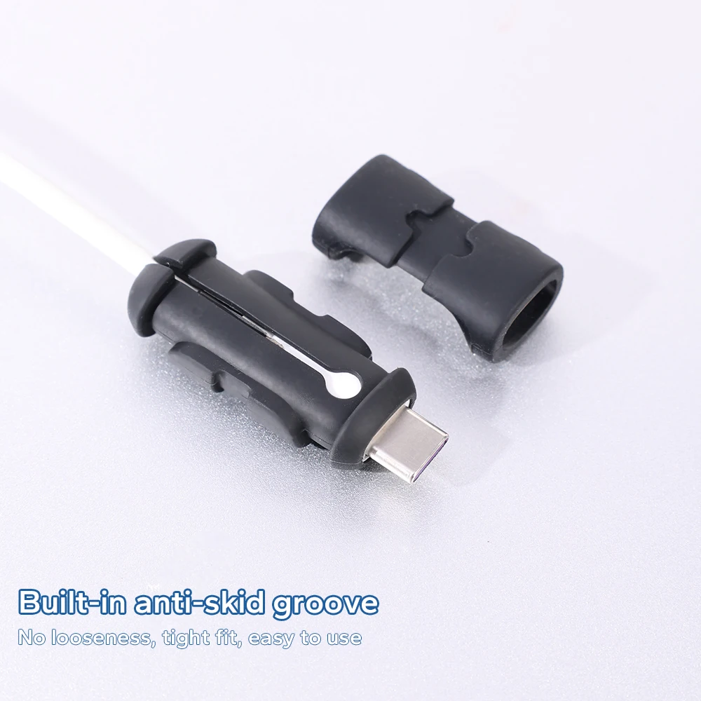 Cable Protector For IPhone 14 13 18/20W Charger Samsung Xiaomi Android Phones Unviersal USB Data Cord Protection Silicone Cover