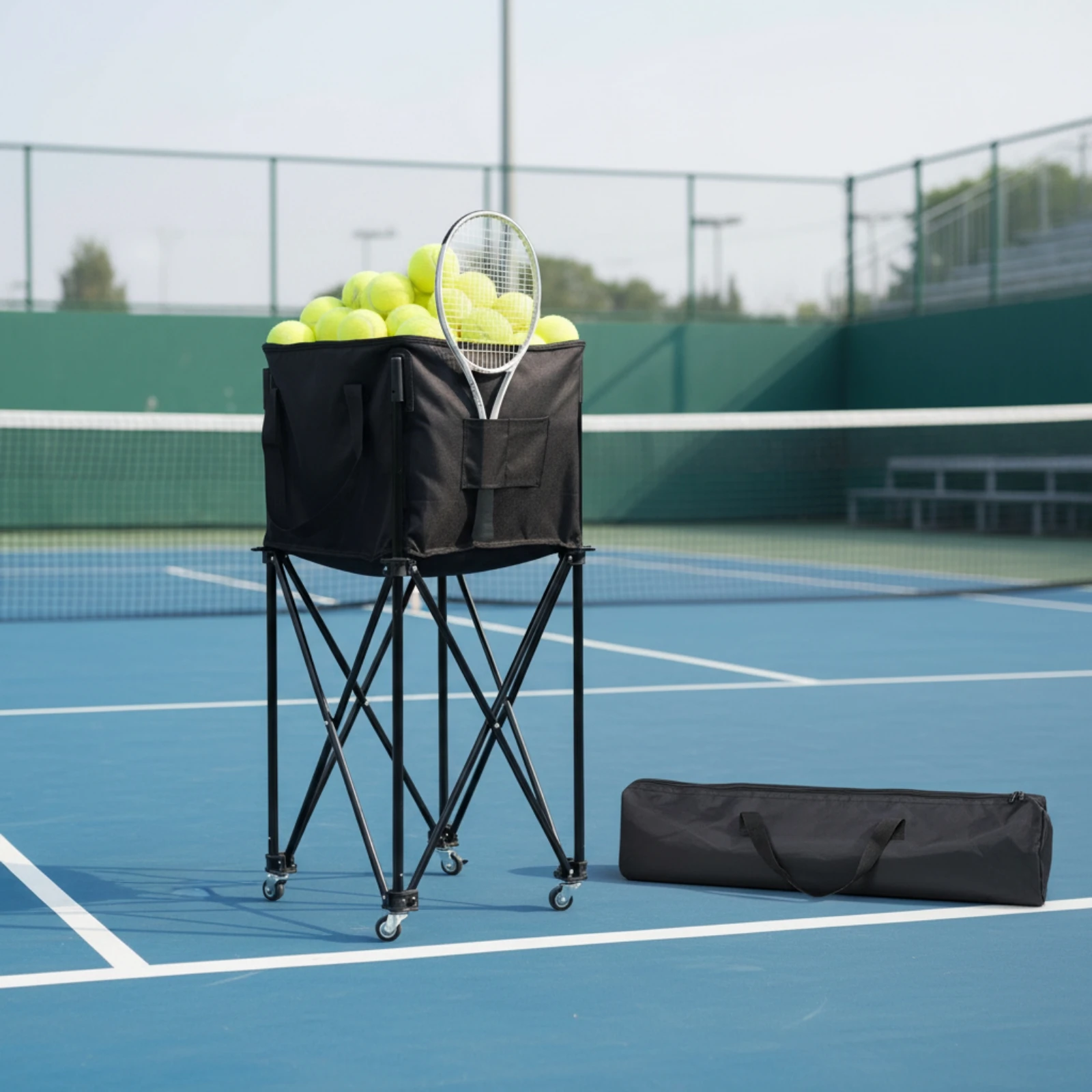 Tennis Ball Cart Portable Ball - огляд і ціна Sports Equipment Cart