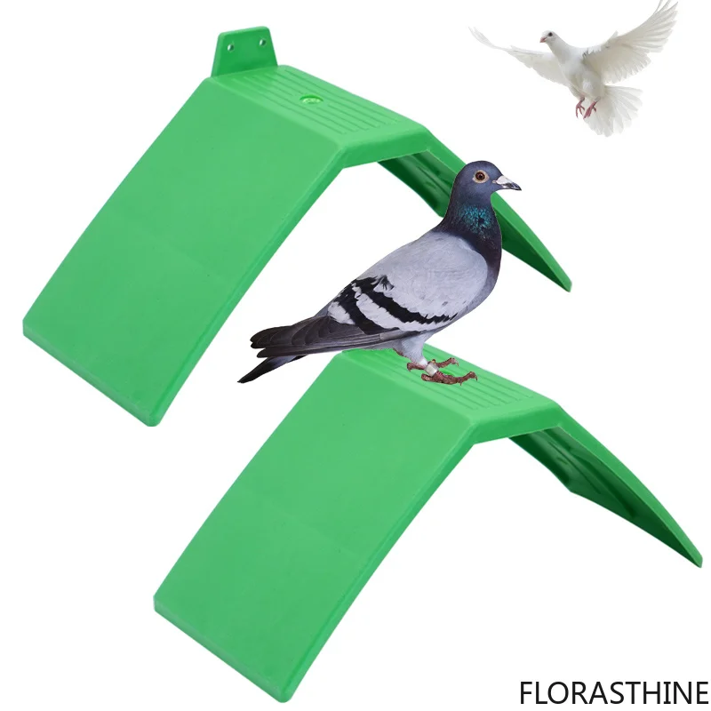 20pcs 10/ Plastic Pigeon Rest Stand Perches Dove Frame Green Dwelling Birds Roost Parrots Perches Bird Supplies