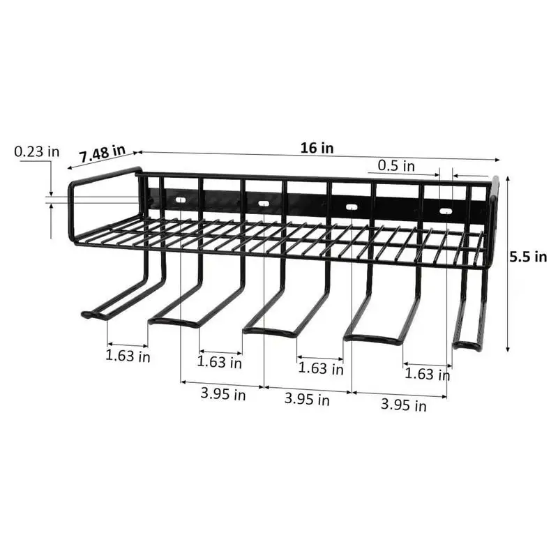 Power Tool Organizer Wall Power Tool Organizer Reusable Metal Tool Storage Organizer Holder Tool Organizer For Garage Charging