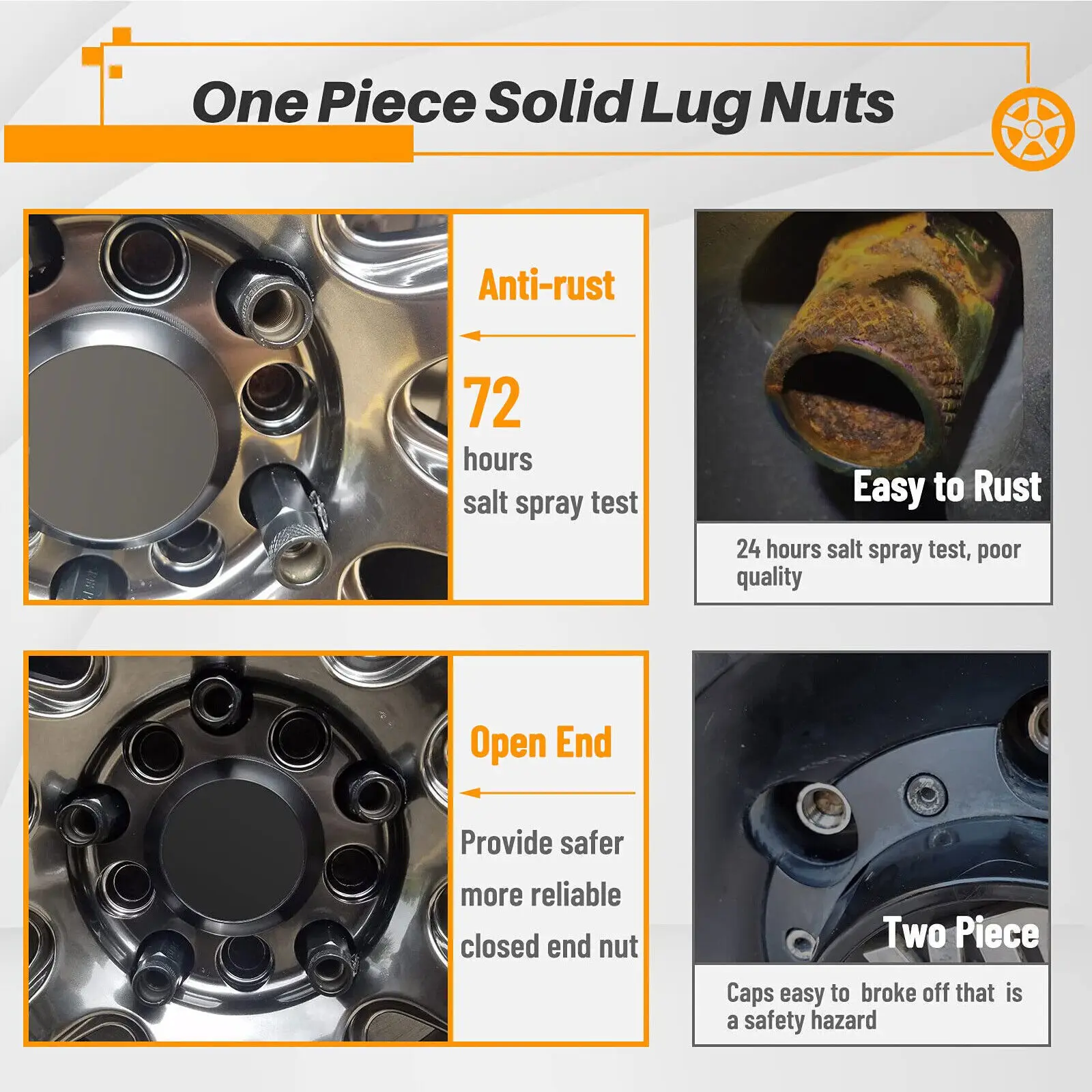 20 قطعة 48 مللي متر العروة نهاية مفتوحة تمديد المكسرات مجموعة M12x1.5mm + مفتاح لهوندا هيونداي شيفروليه بويك عجلة الصلب