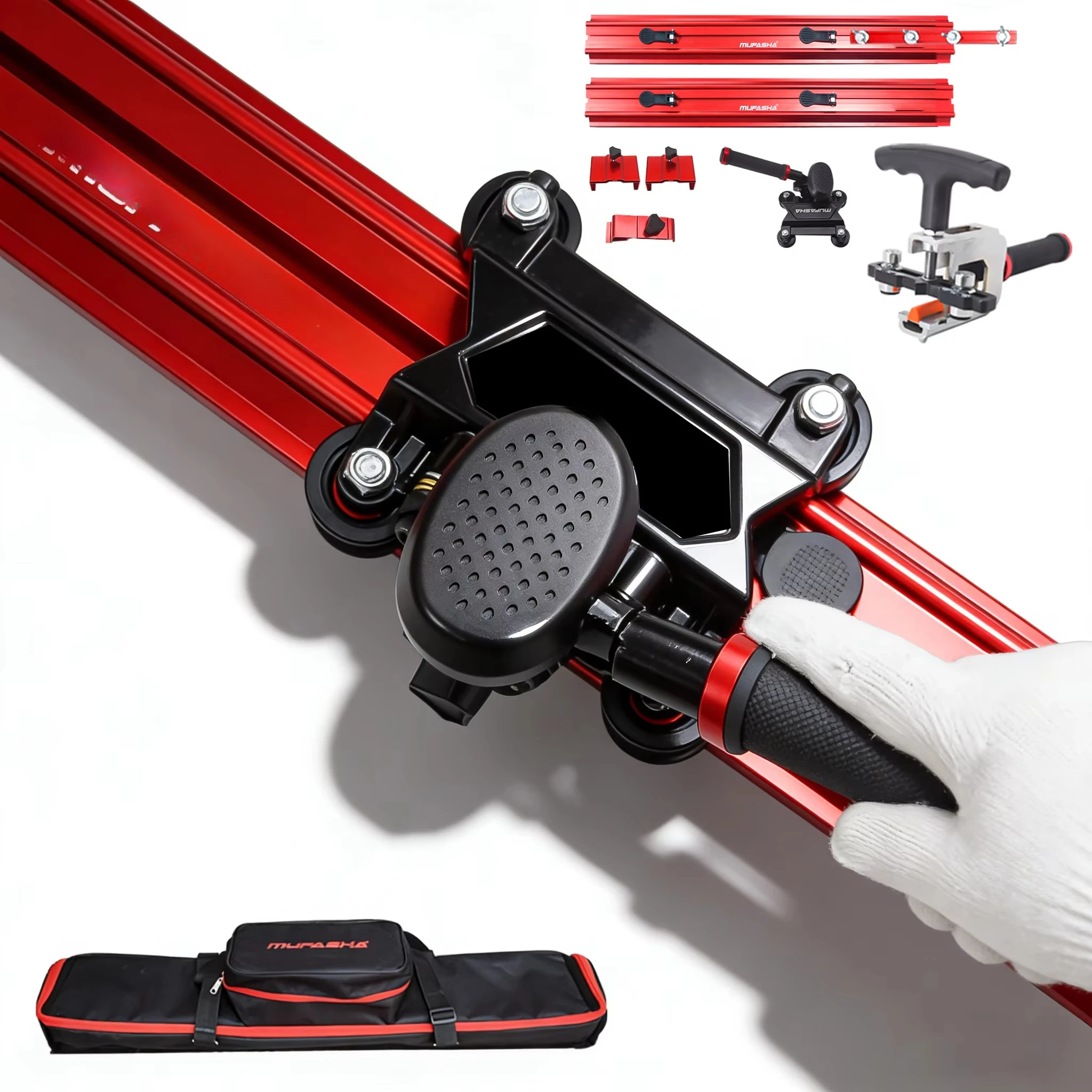 Portable Manual Tile Cutting Tool 2000mm Rail for Tile Cutter Marble Granite Porcelain Slab Cutting Machine Guide Rail 2m