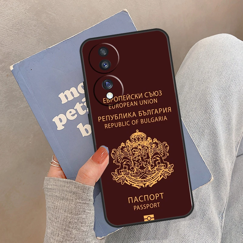 بلغاريا العلم جواز السفر الحال بالنسبة الشرف ماجيك 8 برو 5 6 7 لايت غطاء ل الشرف 200 400 90 70 50 X8a X8b X9a X9b X9c
