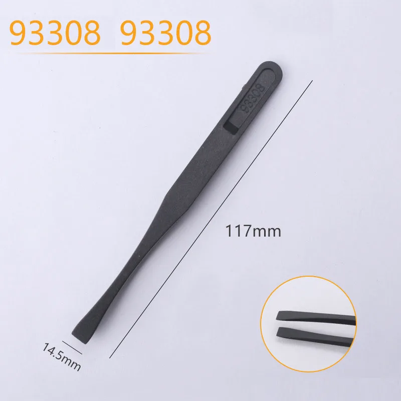 8 قطعة/الوحدة متعددة الوظائف مكافحة ساكنة ملاقط بلاستيكية ملاقط بلاستيكية صلبة مكونات إلكترونية المنتقى متعددة الأغراض الصناعية #1