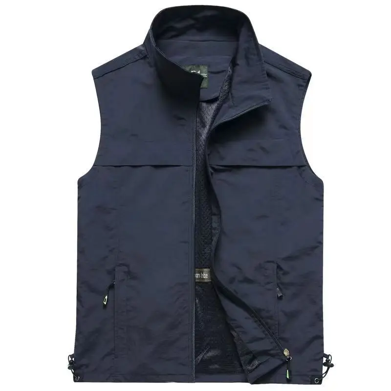 Men's Vest Tank Top Tooling Loose Outdoor Fishing Photographer Vest Overalls