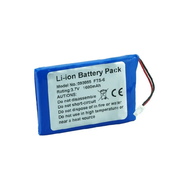 

Applicable to 593855 1ICP6/39/55 FTS-3 FTS-6 for EDAN for Vital Signs Monitor Battery