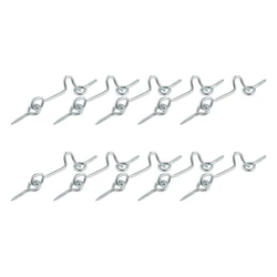 2 3 4 inch Cabin Hook Eye Latch For Gate Door Swivel Window Lock Rotating Windows Doors Pet Cages Sliding Barn Doors