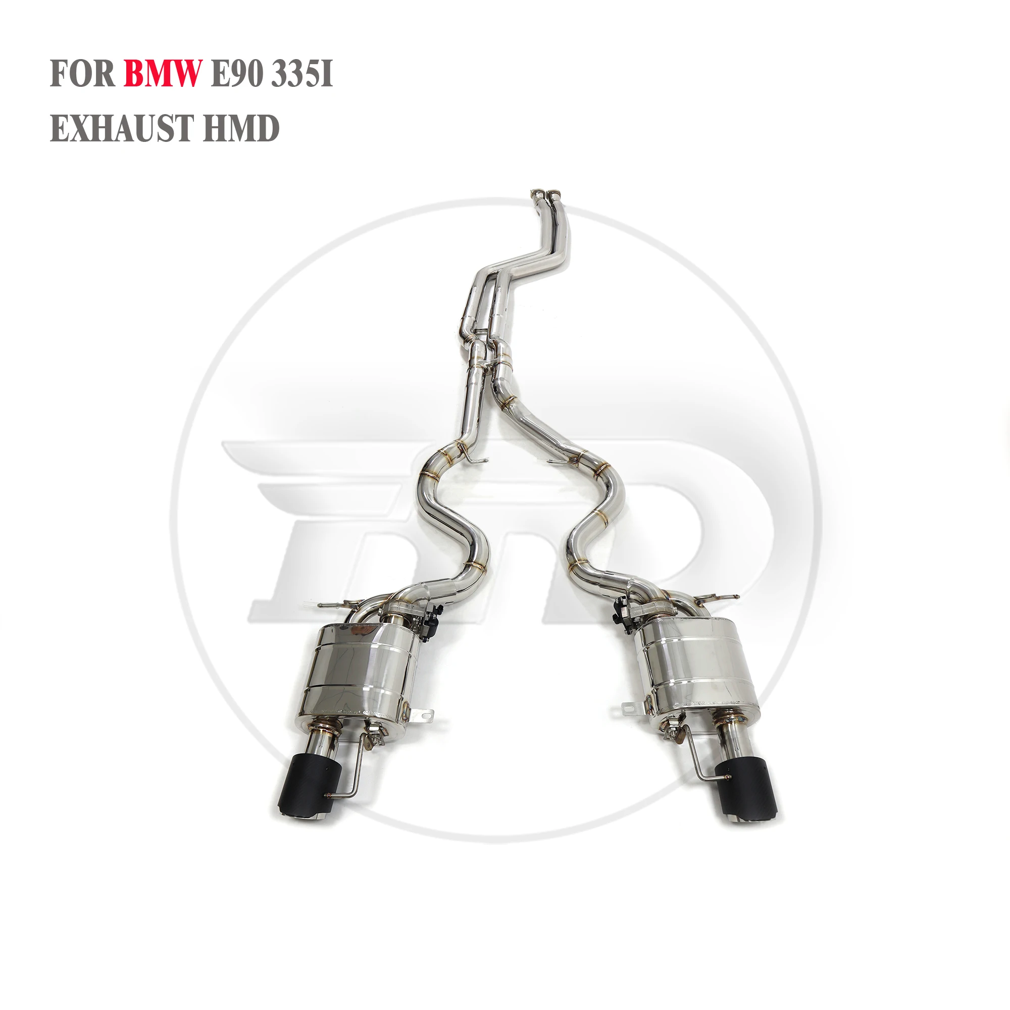 

Performance Catback For BMW 335i E90 E92 HMD Stainless Steel Exhaust System Valve Muffler