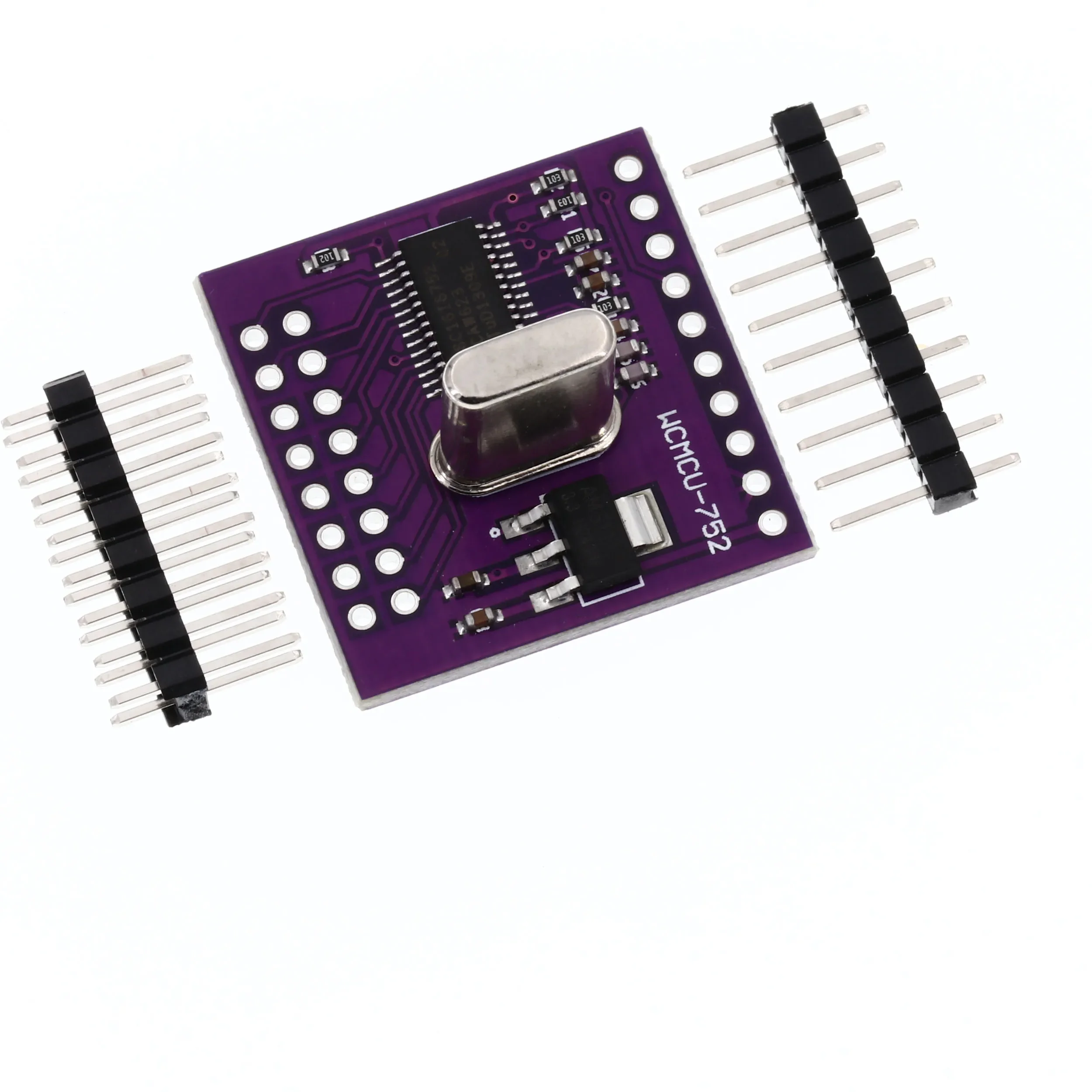 MCU-752 SC16IS752 IIC I2C/SPI Bus Interface to Dual Channel UART Conversion Board Module