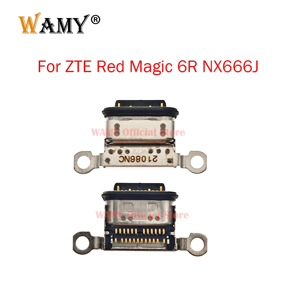 2-50PCS USB Charger Connector Charging Port For ZTE Red Magic 6R NX666J A30 Ultra Axon A2022 30 30PRO Z30 Pro 5G NX667j Z30Pro