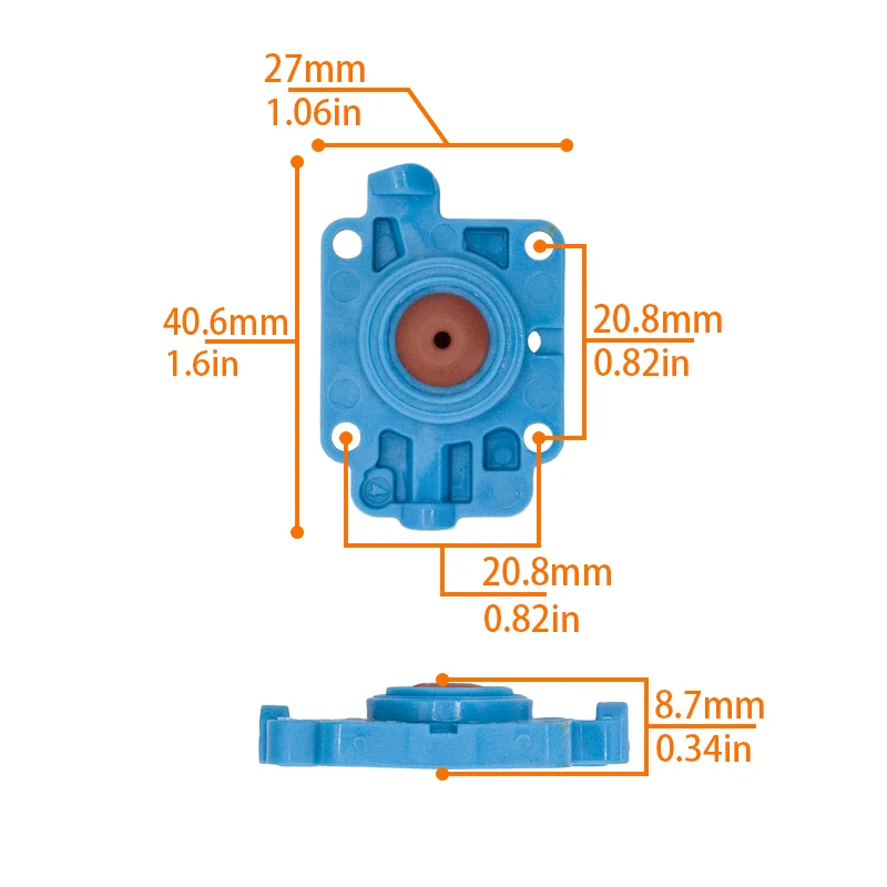 Lawn Mower Carburetor Replacement Repair Kit Fuel Injection Pump For 139F GX25 GX35 TU26 CG430 BC430 MP09 MP11 MP15