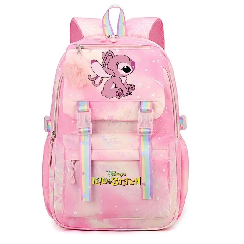 Hot Lilo And Stitch Backpacks Women Backpack Female Travel Bag Backpacks Schoolbag for Teenage Girls Bookbag Mochila Best Gift