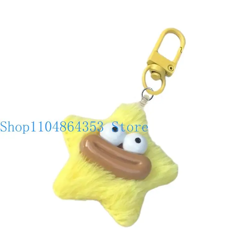 652F Whimsical Plush Star Holder Plush Winter Accessory For Teens Girls Birthday Friendship Present