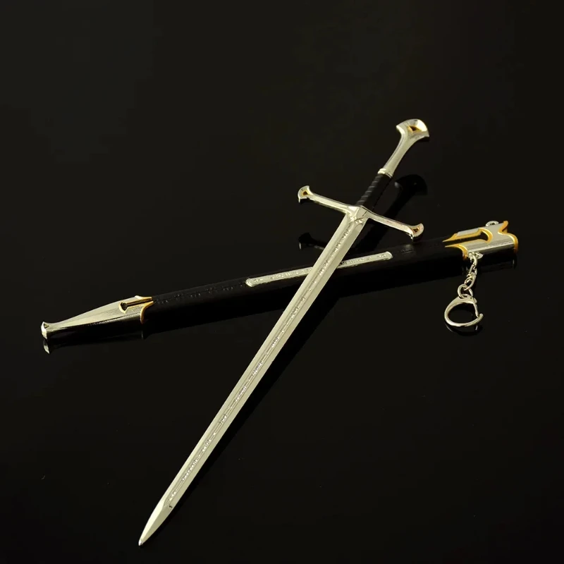 30 cm/11.81in Narthil épée arme Aragorn Gondor médiéval terre moyenne métal Katana arme modèle samouraï épée artisanat jouets cadeau