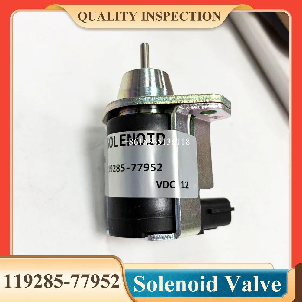 

12V Stop Solenoid Valve 119285-77952 For 3TNE68 Engine 1503ES-3TNA72