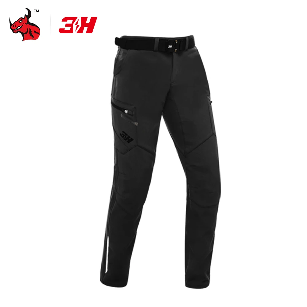 

Motorcycle Thickened Long Pants Breathable Keep Warm Comfortable Wear-resistant Moto Riding Bicycle Riding Long Pants