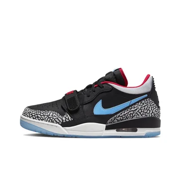 Nike AIR JORDAN LEGACY 312 Low Herren-Sneaker, Herbst, leichte, dämpfende Basketballschuhe, lässige und bequeme Sneaker, Schwarz
