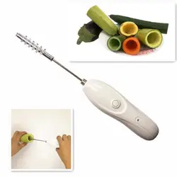 Wireless Electric Multifunctional Fish Scale Scraper Vegetable Corer Streamlined High-Power Cucumber Core Remover Tool