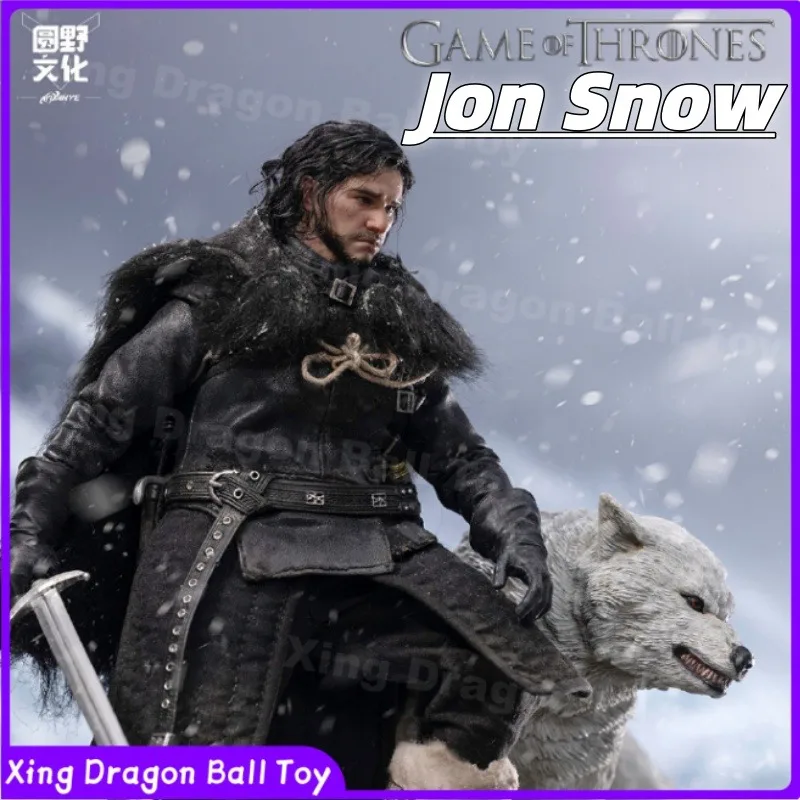 Coleção de Brinquedos Yuanye Culture Game of Thrones 1/12: Pacote de Acessórios para Boneco Articulado Jon Snow Vestido