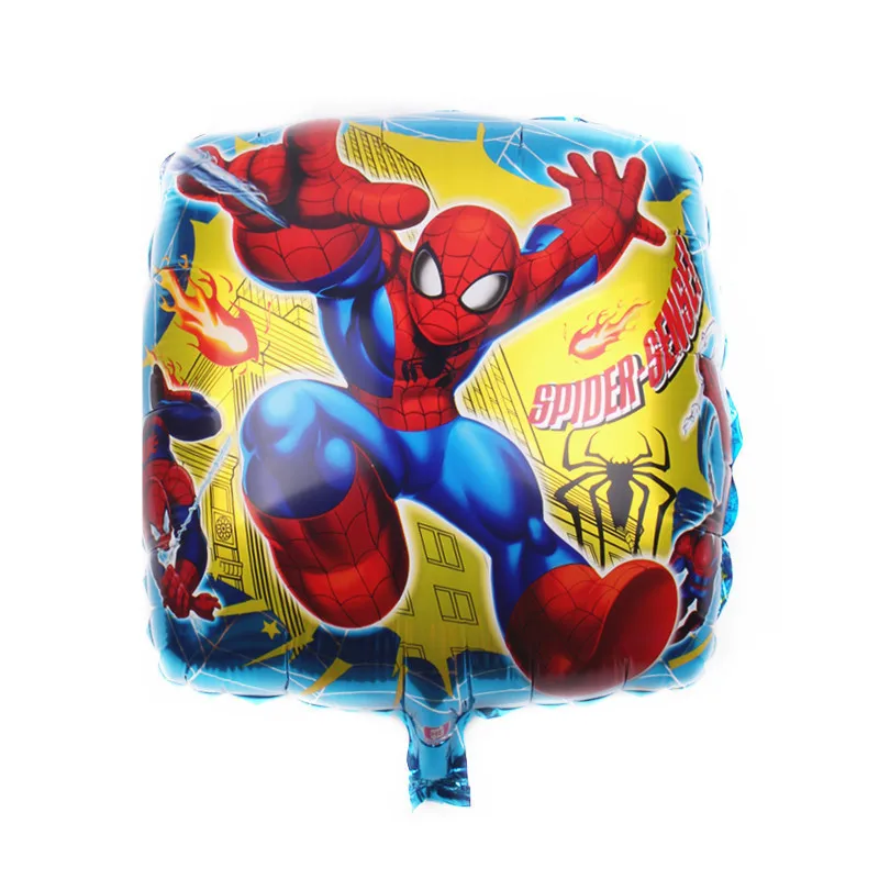 Ballons en aluminium de 18 pouces, 50 pièces, SpidSuffolk, services.com America, Iron Man, The Avengers, décor de fête d\'anniversaire, jouets pour