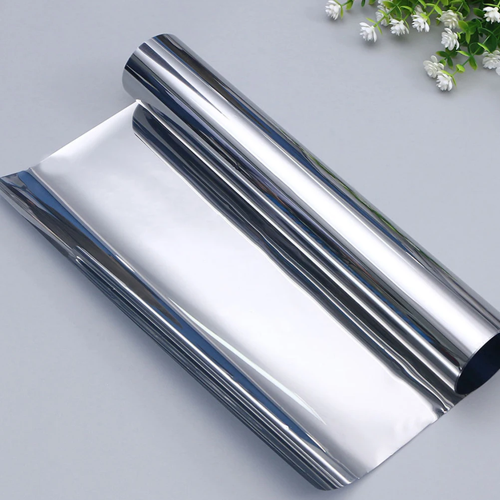 

Reflective Window Film One Way Privacy Glass Tinting PET Transparent Decorative Sun Protection Blocking Film Suitable Windows No