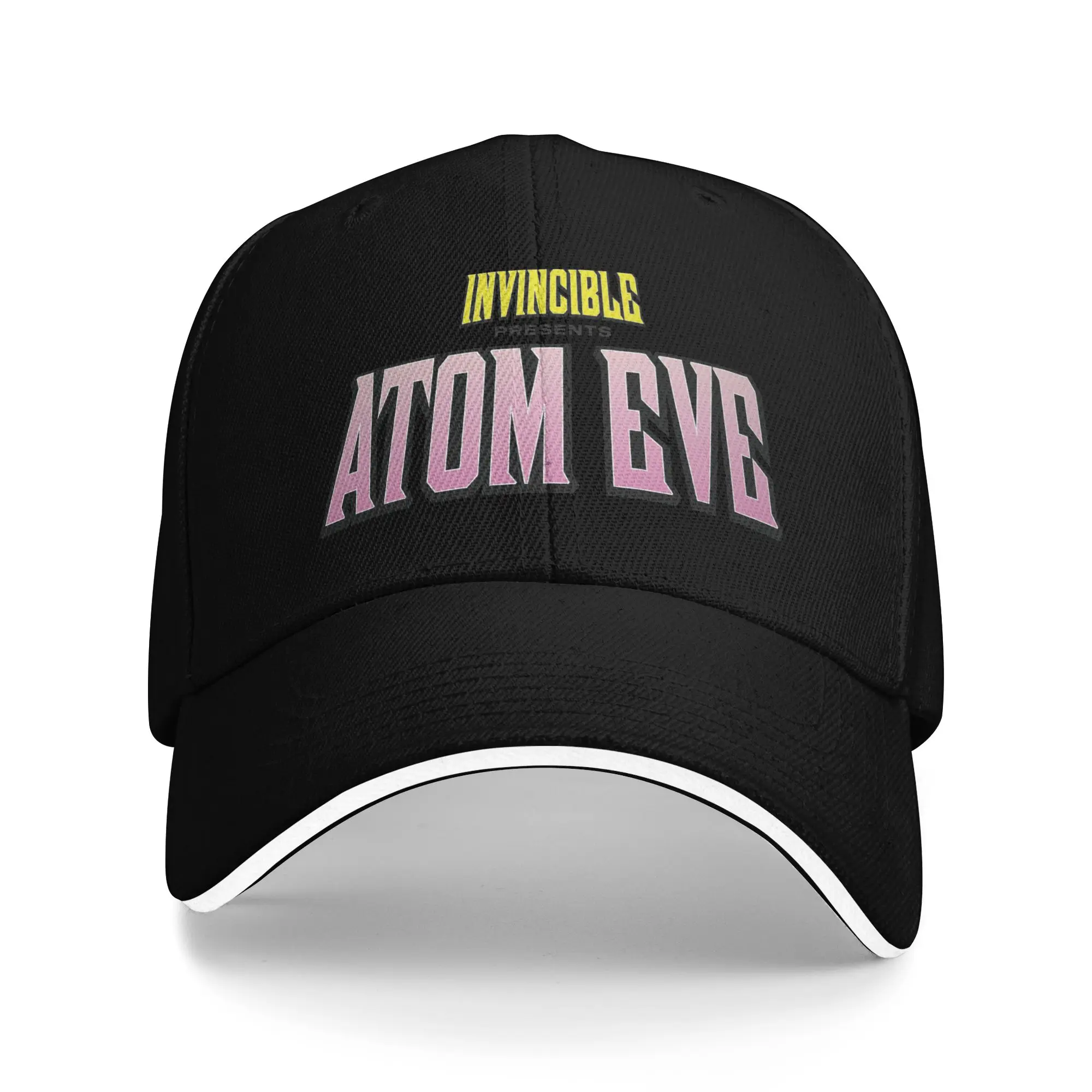 Baseball Cap Invincible Atom Eve Logo Stuff Men Women Casquette  Hats Cap Unique Formal Activities Adjustable Snapback Cap