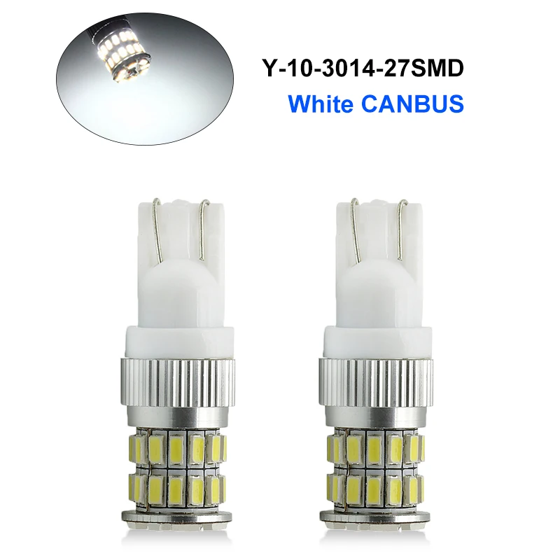 

2pcs W5W T10 LED Bulbs Canbus 5730 8SMD 12V 6000K 194 168 LED Car Interior Map Dome Lights Parking Light Auto Signal Lamp