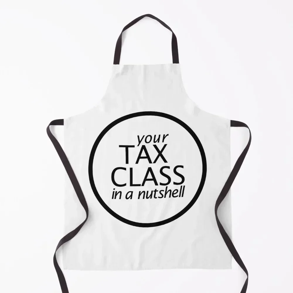 

Your tax class in a nutshell 2 Apron restaurant accessories Woman Work Kitchen And Household Goods barber men Apron