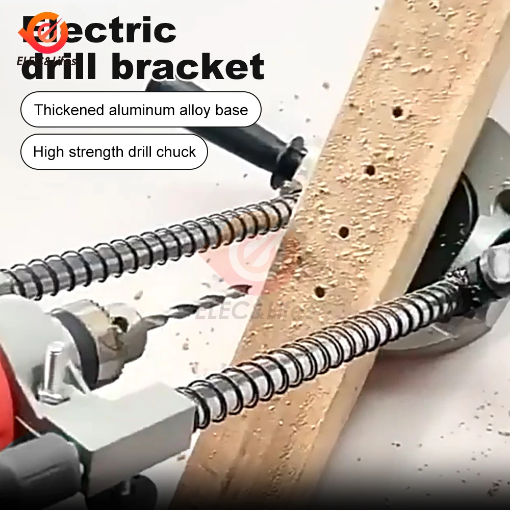 Bench Drill Machine Metal Making Drilling Drill Chuck 1.5-13mm Carpentry Drill Press with Adjustable Angle and Removeable Handle