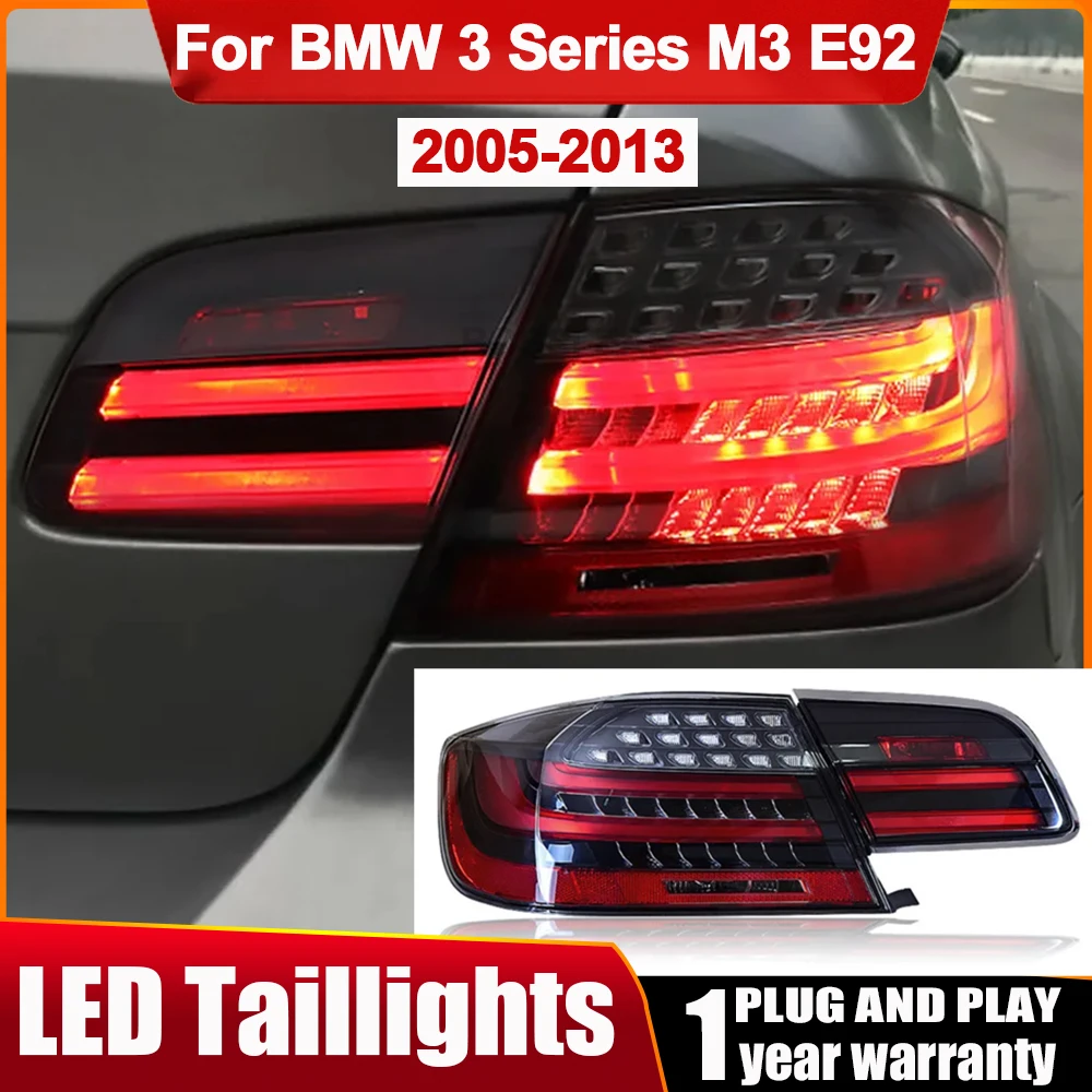 Car Taillights Assembly for BMW 3 Series E92 E93 M3 2006-2013 LED Dynamic Taillamps DRL Signal Lights High Bright Reverse Brake