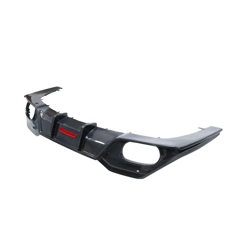 

Carbon Fiber KB Style Rear Diffuser for G14 8 Series G15 G16 2 Door Upgrade Rear Bumper Sp Lip Diffuser Cover Trim