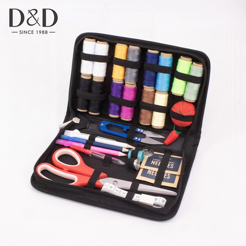 New home multi-color sewing thread large sewing needle and thread box home needle and thread combination set needle and thread b