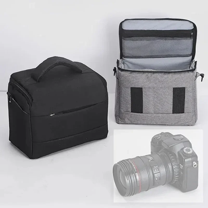 Single-shoulder bag Anti-pressure anti-shock portable camera bag SLR camera bag for Sony, Nikon, Canon, Panasonic