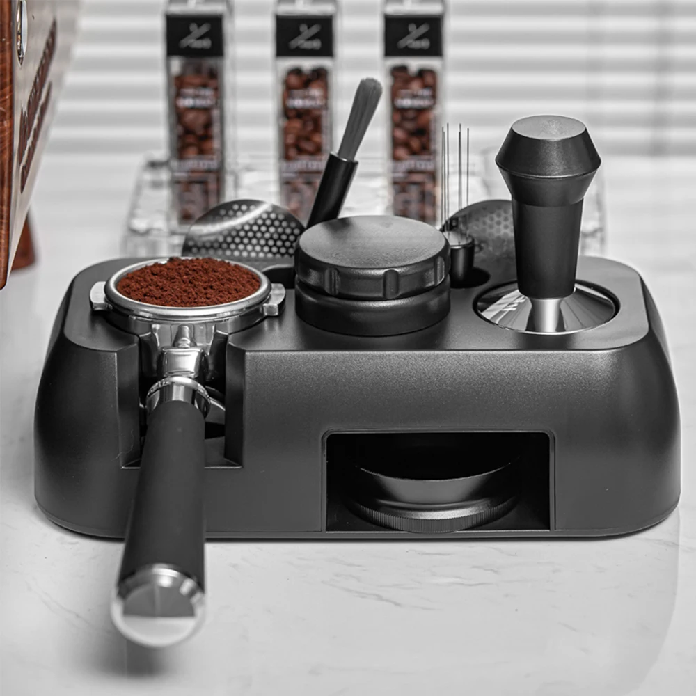 ABS Coffee Tamper Holder Portafilter Holder Rack Espresso 51/53/58mm Tamper Support Base Rack Coffee Tool Barista Accessories
