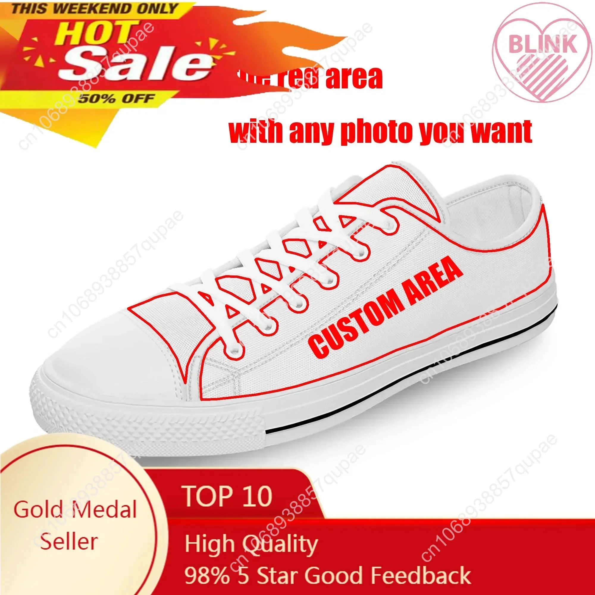 

Custom Low Top High Top Sneakers Mens Womens Teenager High Quality Canvas Sneaker 3D Print Casual Couple Shoes Personalized Shoe