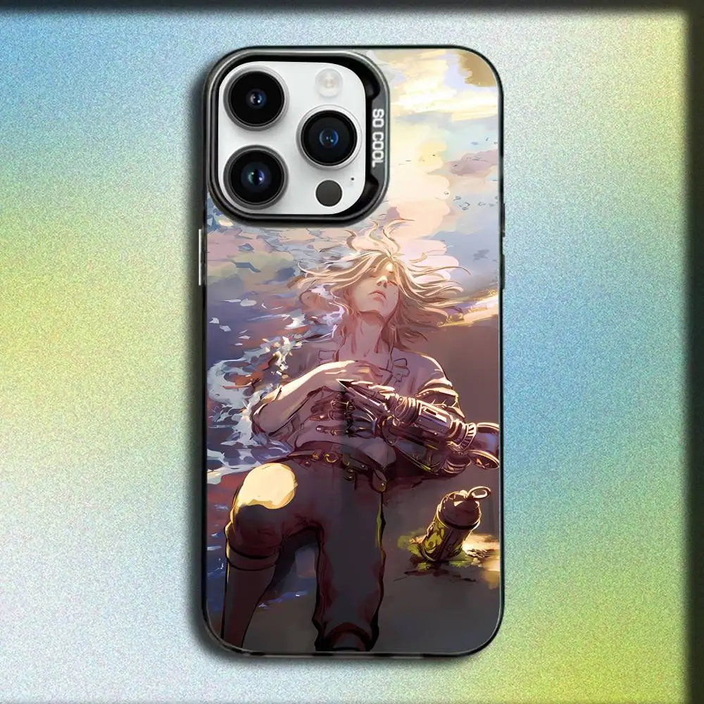 Funda de teléfono Game L-Lies Of P para iPhone 17,16,15,14,13,12,11,Pro,Max,Plus,E,SE4,Air,Mini Black IMD Box