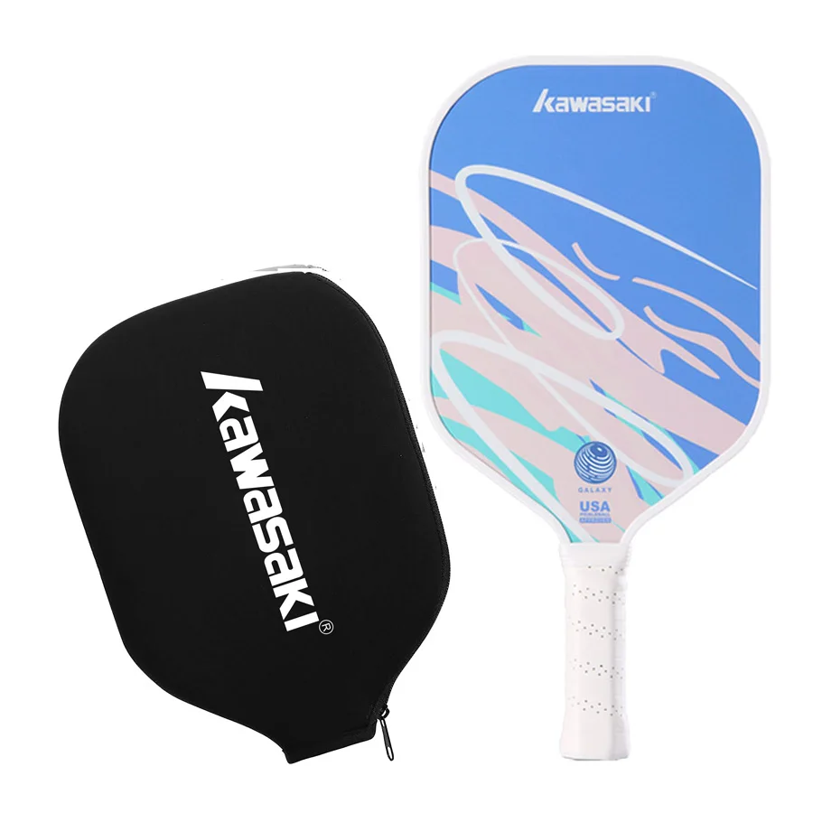 Kawasaki 2025 NIEUW Galaxy Pickleball Racket Ultralichtgewicht glasvezeloppervlak Pickleball-peddel 15 mm