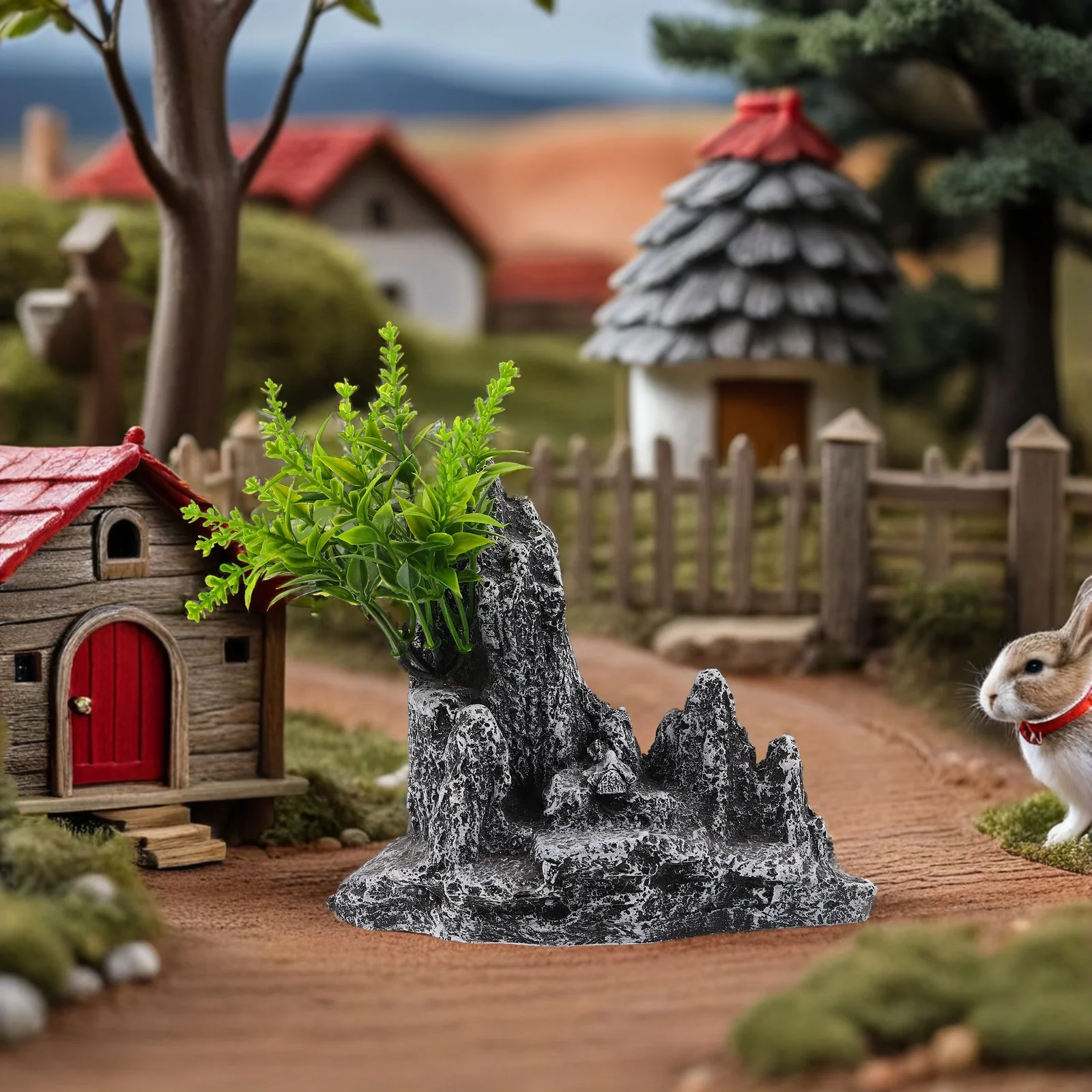 

Artificial Aquarium Rock Realistic Mountain Design Fish Tank Landscaping Simulation Miniature Stone Rock Aquarium Decorative