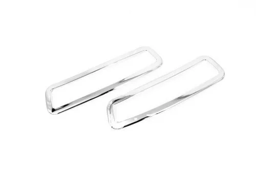 

Car Styling Chrome Rear Bumper Reflector Cover Trim For Peugeot 408