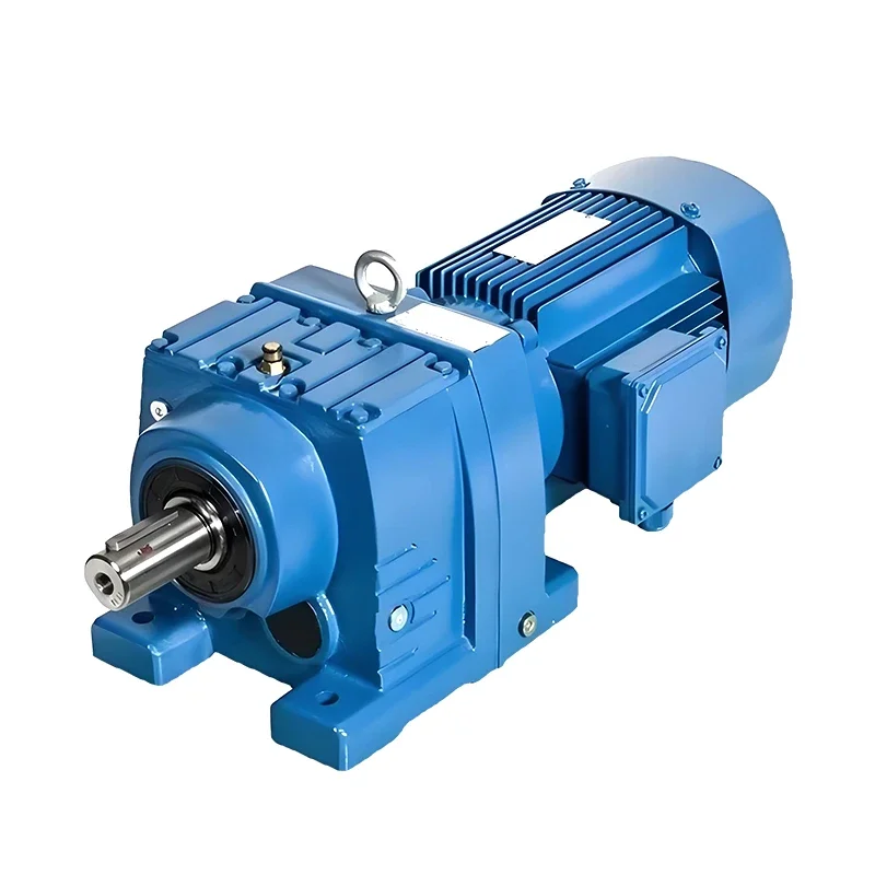 1400 rpm motor deceleration R series spiral gearbox for sale