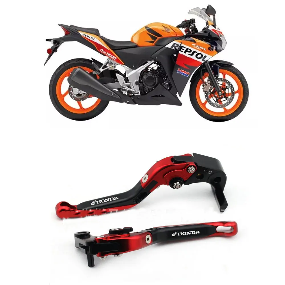 

Motorcycle Modified Brake Clutch Lever Handle for Honda CBR250R CBR300R CB300R Adjustable Folding Lever