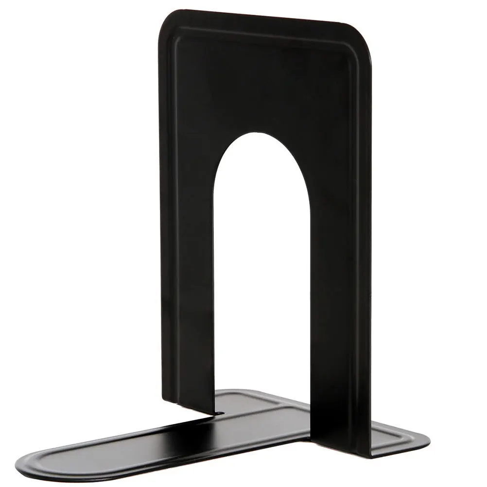 

2 pcs Bookends Thicken Metal Stoppers For Home Office School Library Use Book Organiser Shelf Stand Book Support Rack