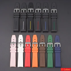 Rubber curved 20mm Watch Strap Men Women Waterproof WatchBand for Swatch x Omega MoonSwatch Mercury Sport Wristband Bracelet