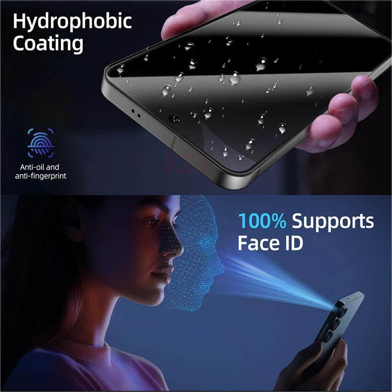 Oleophobic Coating Dust Free Privacy Glass for Xiaomi Poco F8 Ultra F7 Pro Unlock Screen Protector Poco F8 Pro Easy Installation