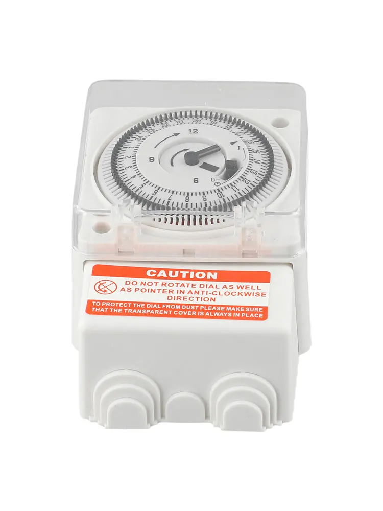 Simplified Operation Analog Time Controller at AC220V Perfecting Your Daily Routine in Kitchen or Business Settings